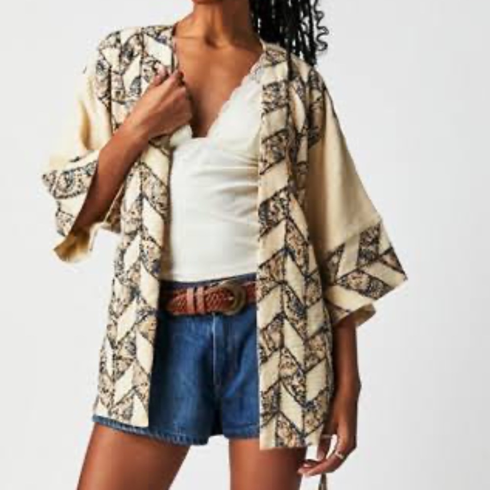 Free People S Thimbleweed Soft Wrap Jacket